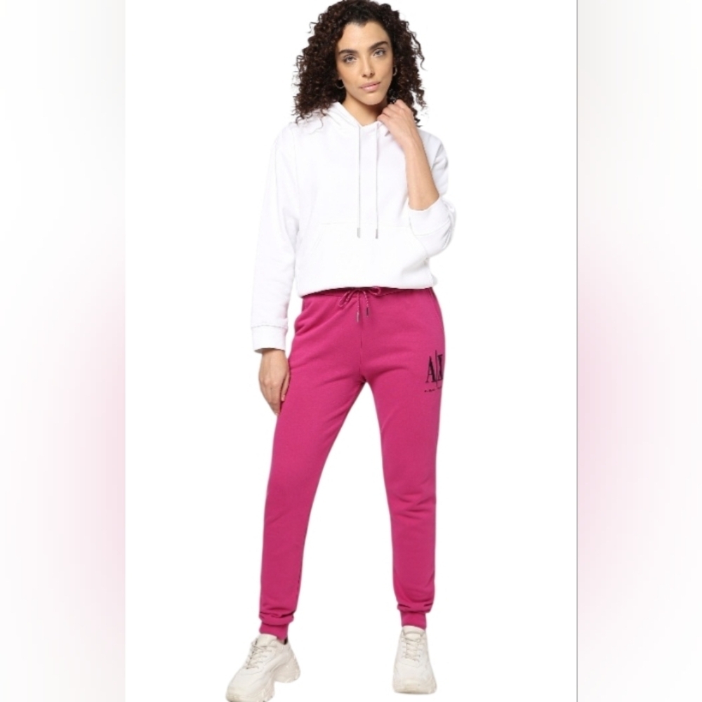 Armani Exchange NWT Hot Pink Joggers Size Large
